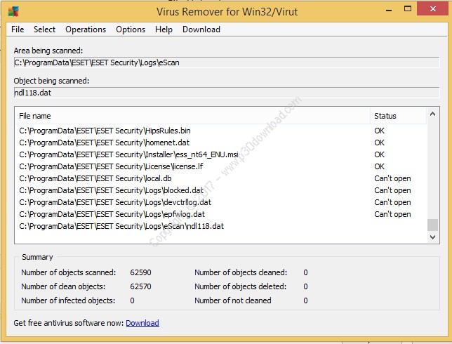 AVG Remover for Win32/Virut v1.2.0.873 Crack