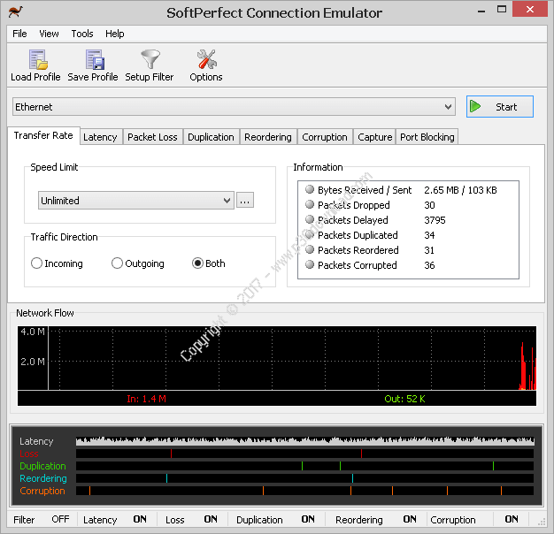 SoftPerfect Connection Emulator v1.7.6 Crack