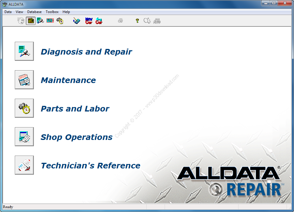 AutoZone ALLDATA Repair v10.53 Full Set (2013 Q3) Offline + Portable Crack