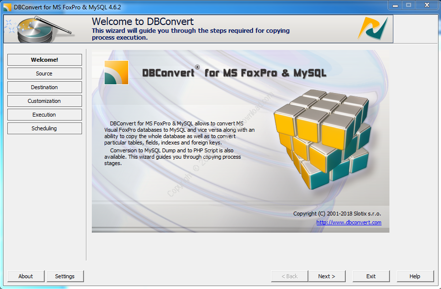 DBConvert for FoxPro and MySQL v4.6.2 Crack