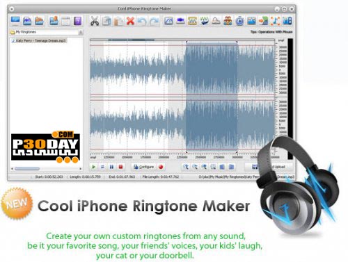 Cool IPhone Ringtone Maker 9.0.2 - Making IPhone Ringtone Voice Crack