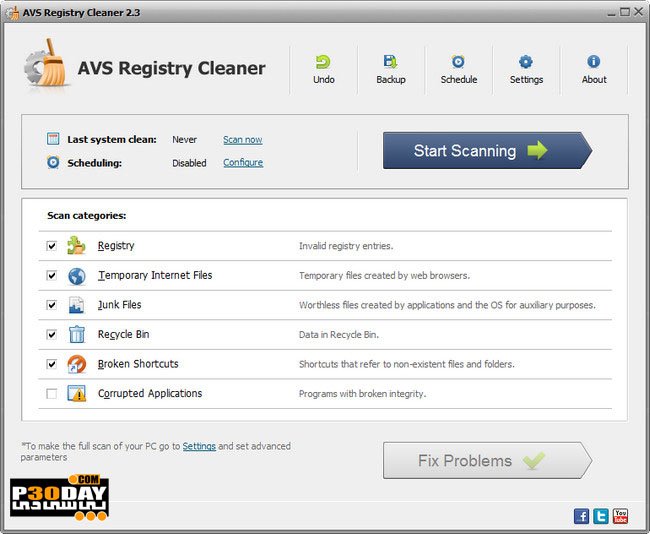 AVS Registry Cleaner 4.0.1.280 - Clearing System Registry Keys Crack