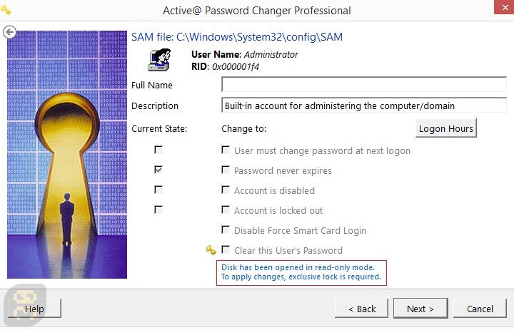 Active Password Changer Pro 6.0 - Reset Windows Password Recovery Crack