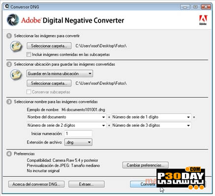 Adobe DNG Converter 9.12.1 - DNG Dvd Camera Raw File Converter Crack