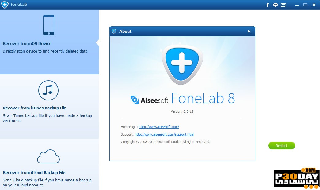 Aiseesoft FoneLab 8.5.26 - IOS Information Recovery Crack