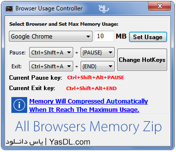 All Browsers Memory Zip 1.5.7.4 + Portable Crack