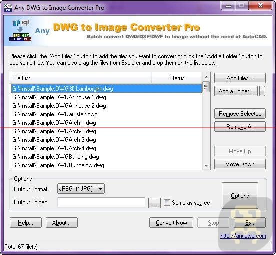Convert DWG To Photo With Any DWG To Image Converter Pro 2018 Crack