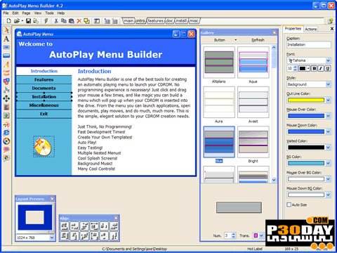 AutoPlay Menu Builder 8.0 - Creating DVD Autorun Crack