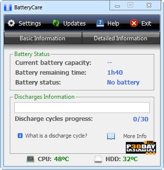 BatteryCare 0.9.30.0 - Optimize And Extend The Life Of The Battery Pack Crack