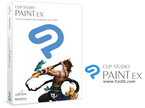 Clip Studio Paint EX 1.7.1 + Materials Crack