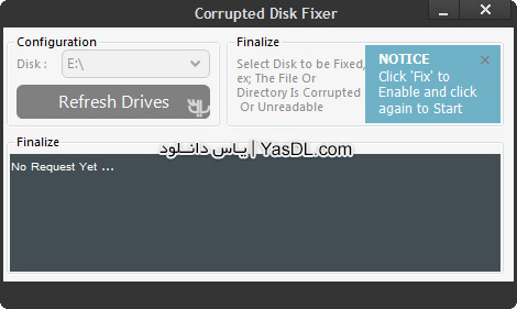 Corrupted Disk Fixer 1.0.0 Crack