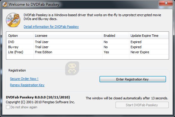 DVDFab Passkey 9.1.0.0 - Remove And Remove DVD Password Crack