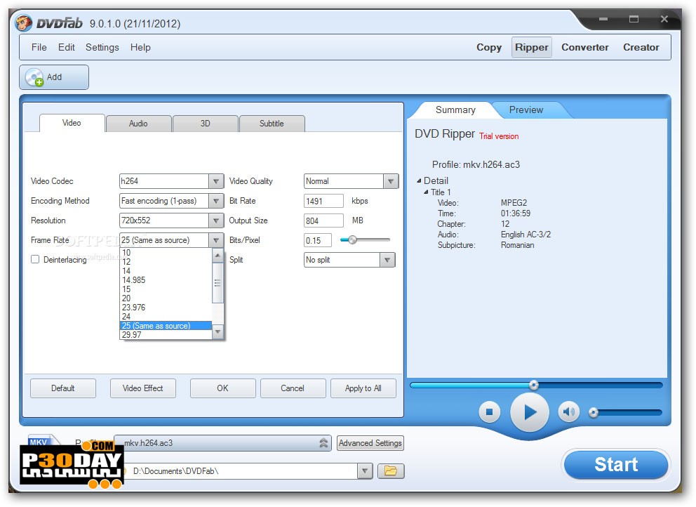DVDFab 10.0.4.9 - Professional DVD Creation And Management Crack