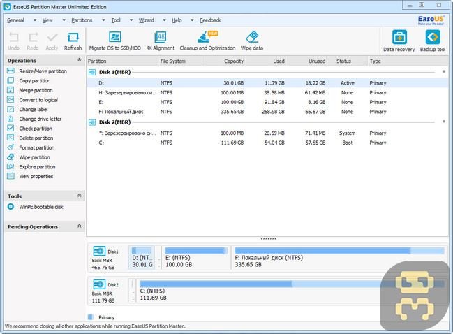EaseUS Partition Master 12.9 Technician Edition - Partitioning And Managing Them Crack