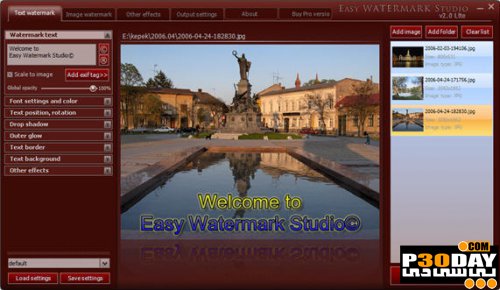 Easy Watermark Studio 4.2 - Put Watermark On The Picture Crack