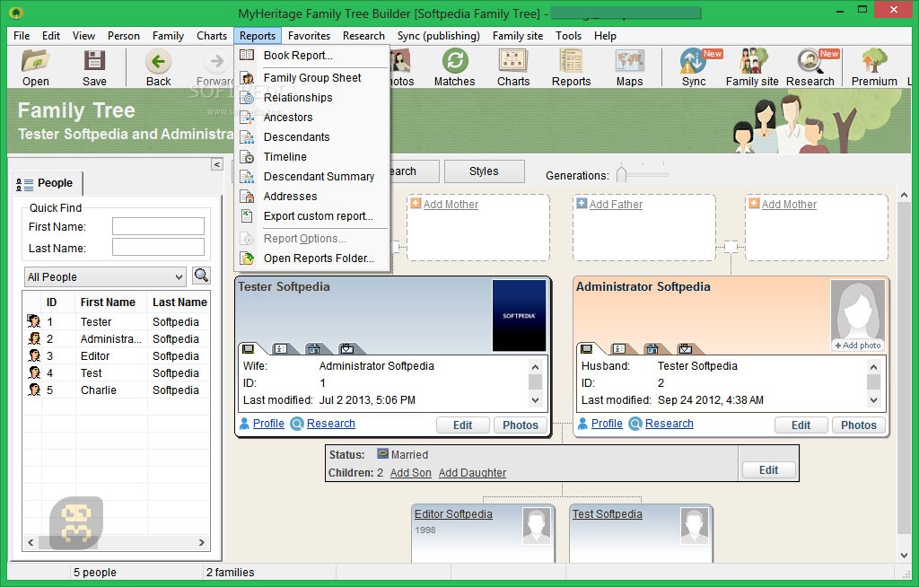 Family Tree Builder 8.0.0.8199 Final - Build A Family Tree Crack