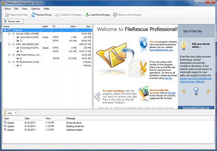 FileRescue Professional 4.16 - Recover Deleted Files And Folders Crack