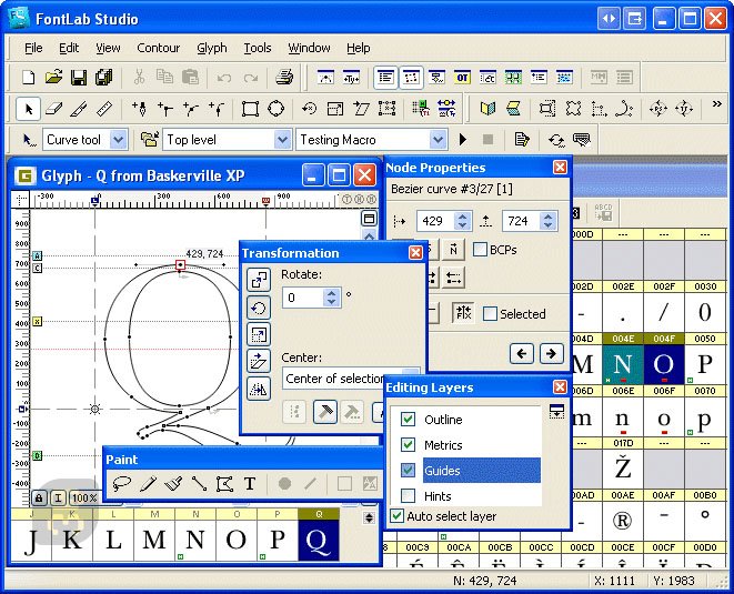 FontLab Studio 5.2.2 Build 5714 Final - A Professional Fonts Editor Tool Crack