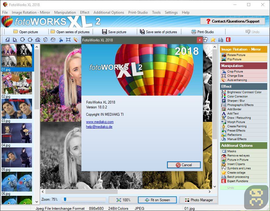 FotoWorks XL 2018 18.0.2 - Digital Photo Editing Crack