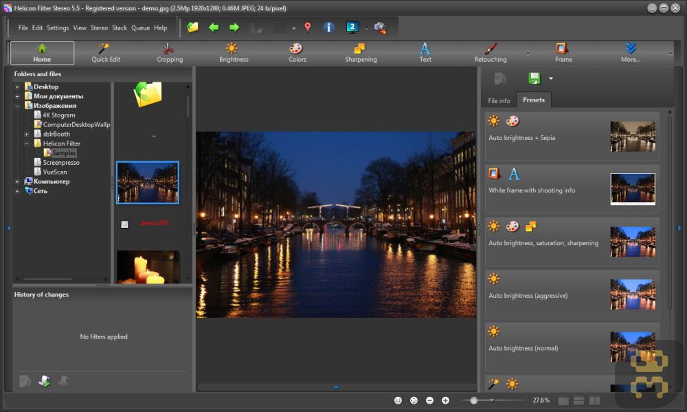 HeliconSoft Helicon Filter 5.6.3.3 - Editing And Beautifying Digital Images Crack