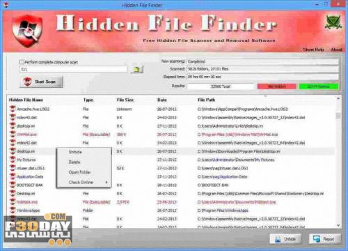 Hidden File Finder 4.0 - Find Hidden Files Crack