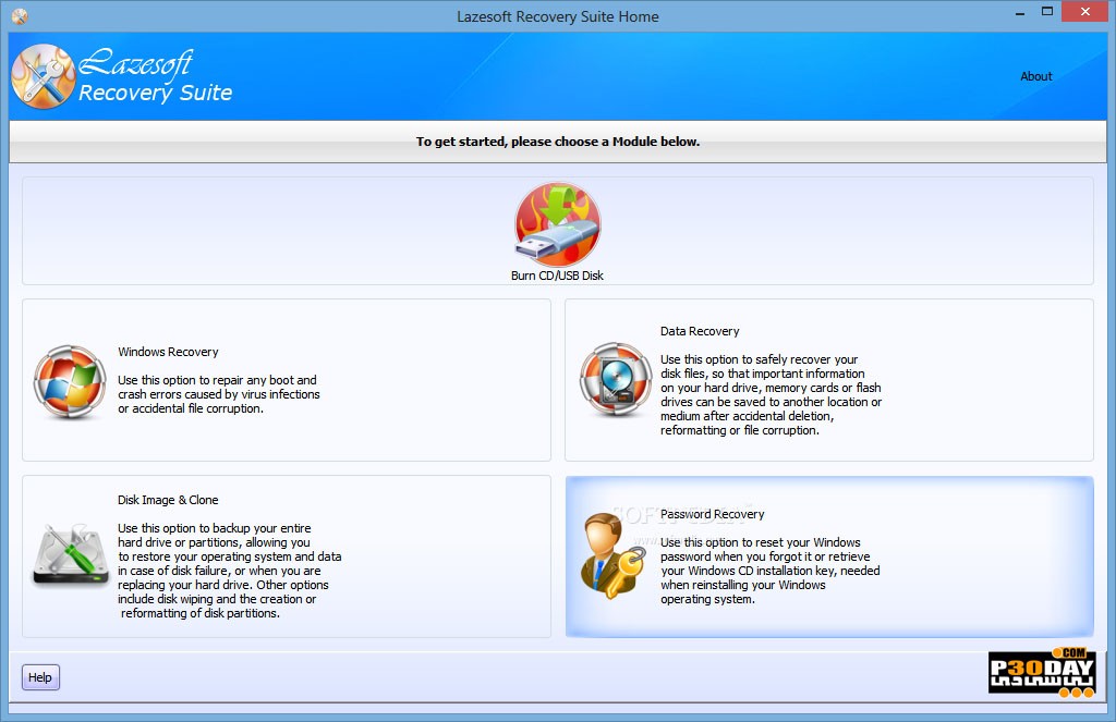 Lazesoft Recovery Suite 4.1.0.1 Professional Edition - Removed Deleted Data Crack