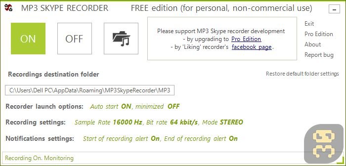 MP3 Skype Recorder 4.39 - Skype Speech Recorder Crack