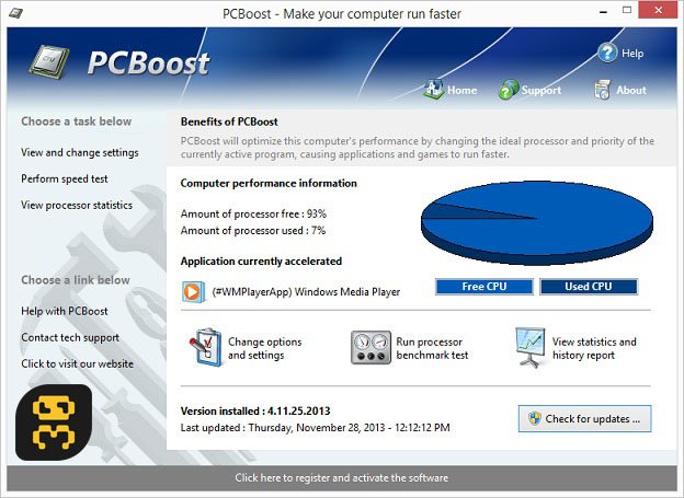 PGWare PCBoost 5.8.22.2016 - System Speed ​​Boost Crack