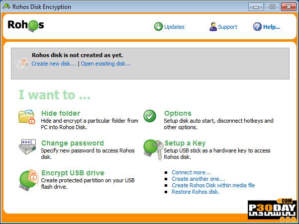 Rohos Disk Encryption 2.3 - Hard Disk Encryption Crack