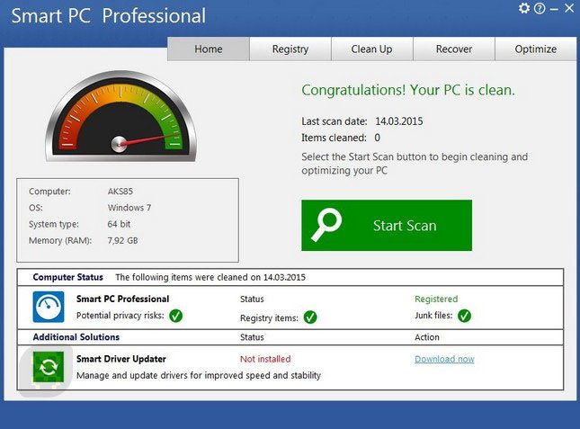 Smart PC Professional 6.0 - Computer Optimization Crack