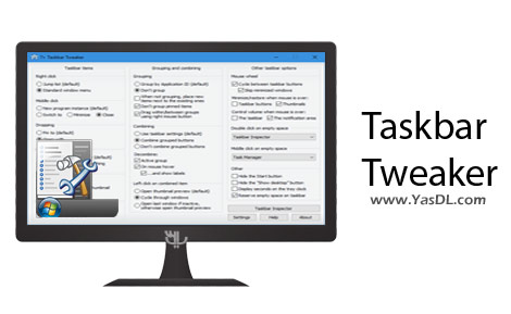 Taskbar Tweaker 5.5 – Software Edit And Personalize The Taskbar Windows Crack