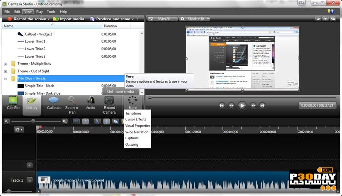 TechSmith Camtasia Studio 9.1.0 - Video Capture From The Desktop Crack