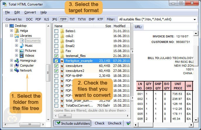 Total HTML Converter 5.1.0.126 - Convert HTML To Other Documents Crack