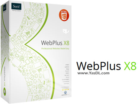 Serif WebPlus X8 16.0.3.30 Professional Web Development Software Crack