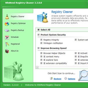 WinMend Registry Cleaner 2.2.0 - Windows Registry Cleanup And Sort Crack