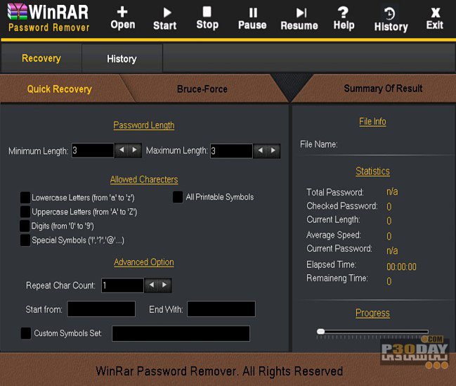 Winrar Password Remover & Amp; Unlocker 1.4 Final - Find The Compressed Passphrase Crack