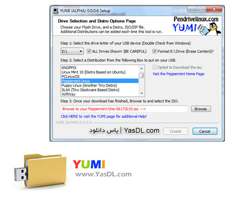 YUMI 2.0.5.6 + Portable – The Software Boot And Install The Operating System With The USB Flash Crack