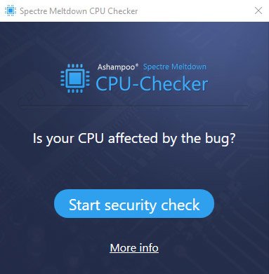Protect PC Processor With Ashampoo Spectre Meltdown CPU Checker V1.0.0.7 Crack