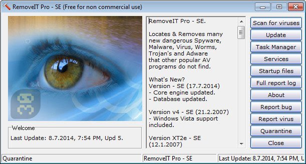 RemoveIT Pro SE 2015.10.29 - Removing Malware Crack