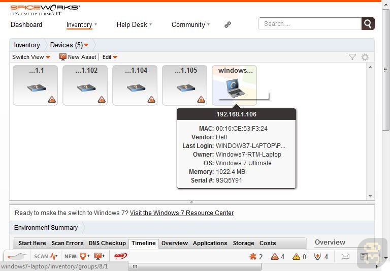 Spiceworks IT Desktop 7.5.6.3 - Local Network Management Crack