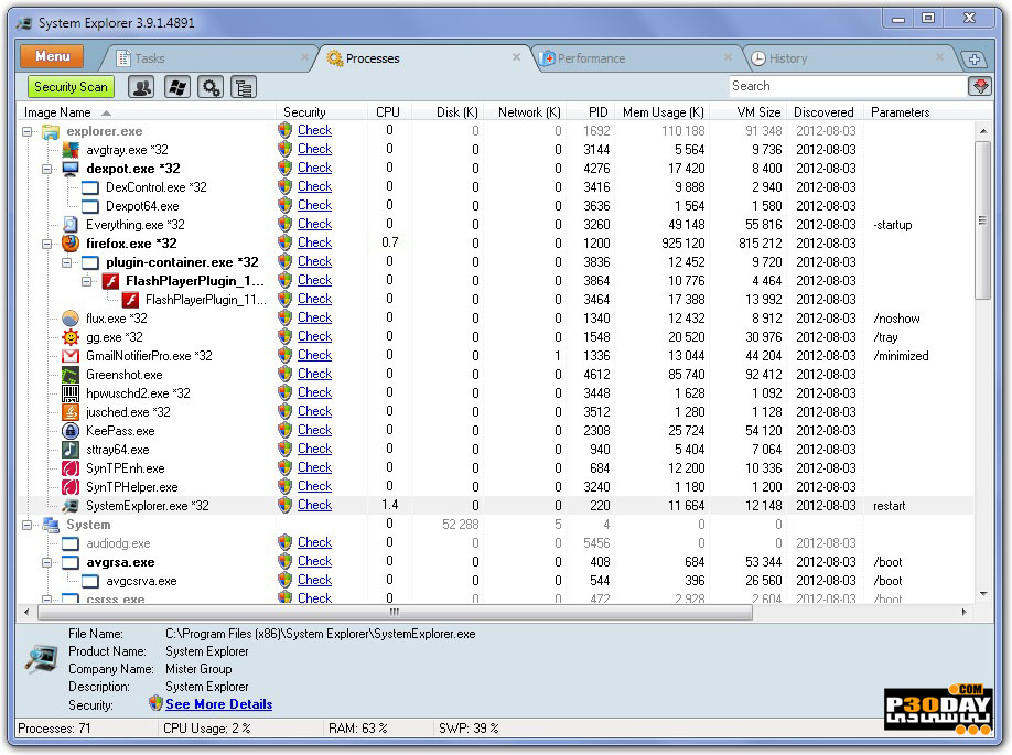 System Explorer 7.1.0 Portable - View Detailed Computer Information Crack
