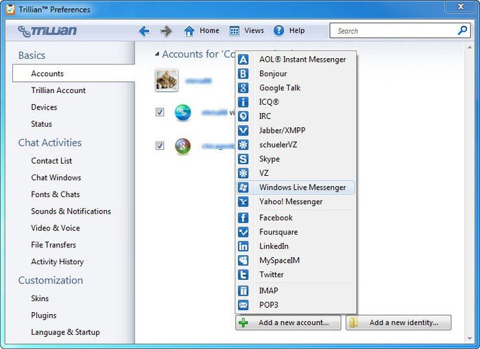 Trillian 6.0 Build 56 Pro - Simultaneous Use Of Multiple Messengers In Windows With Trillian Crack
